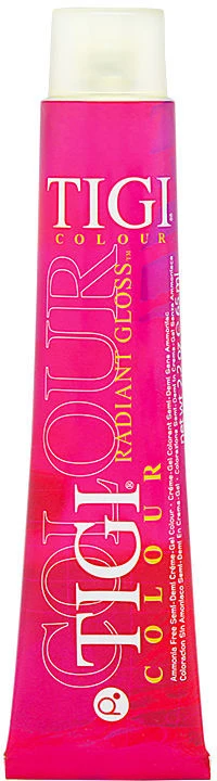 Tigi Bed Head Tigi Colour Gloss pusiau permanentiniai plaukų dažai 1/0 natūralios juodos spalvos, 60 ml