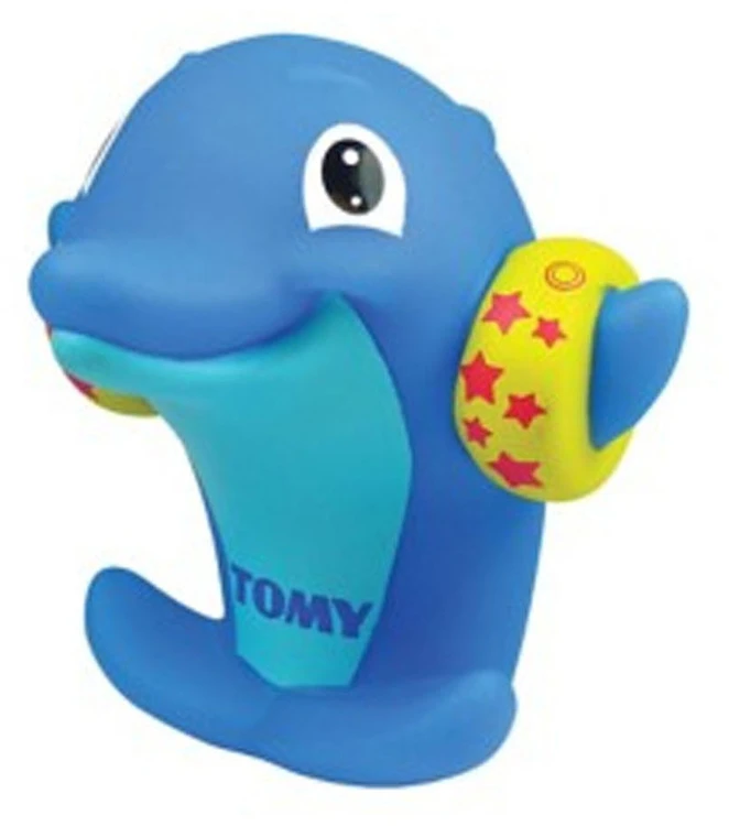 Tomy, Toomies, Vanduo Whistlers Siffl`Eau, Bath Dolphin, unisex, 9+ mėnesių