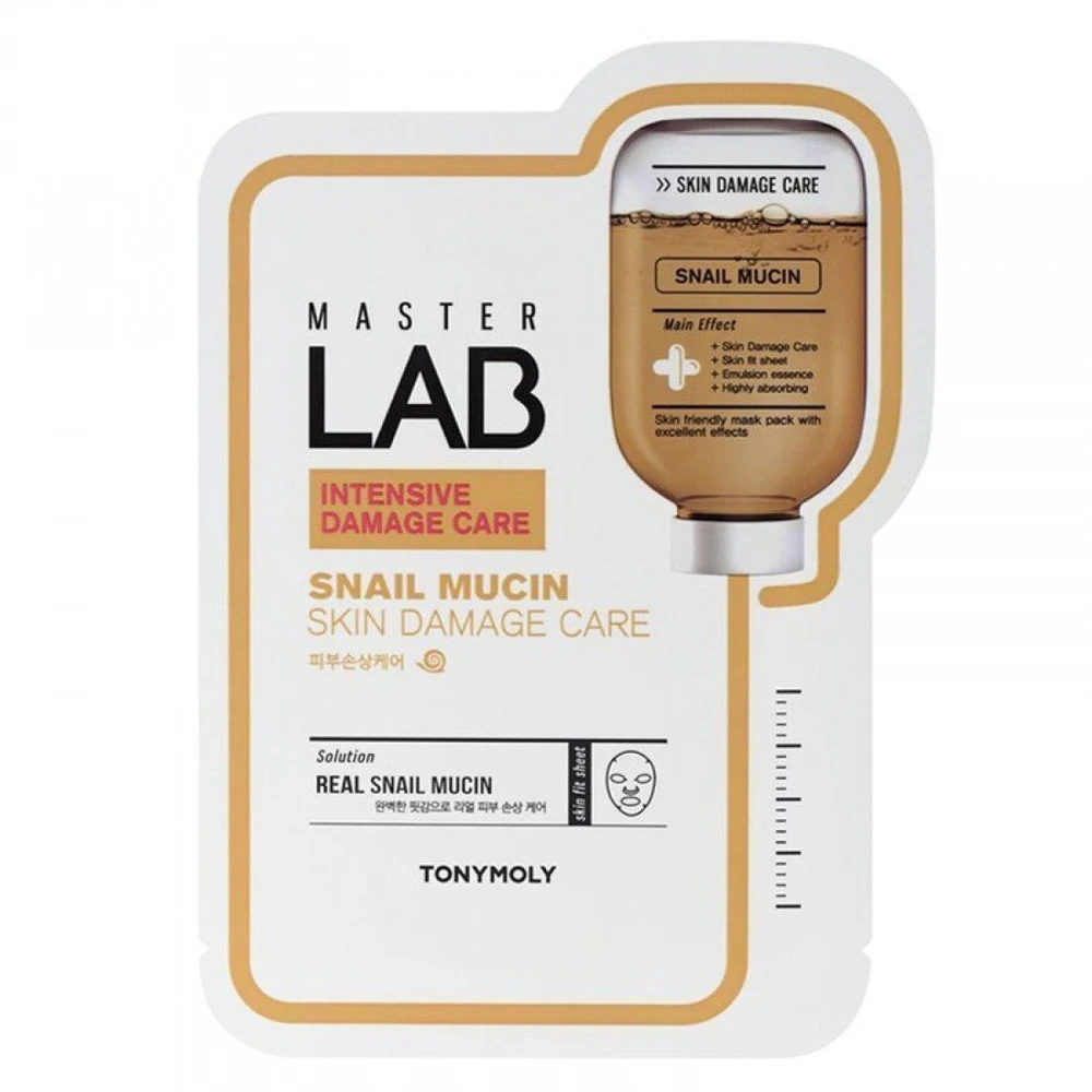 Tony Moly TonyMoly, Master Lab, Atkuriamoji lakštinė kaukė veidui, 19 g