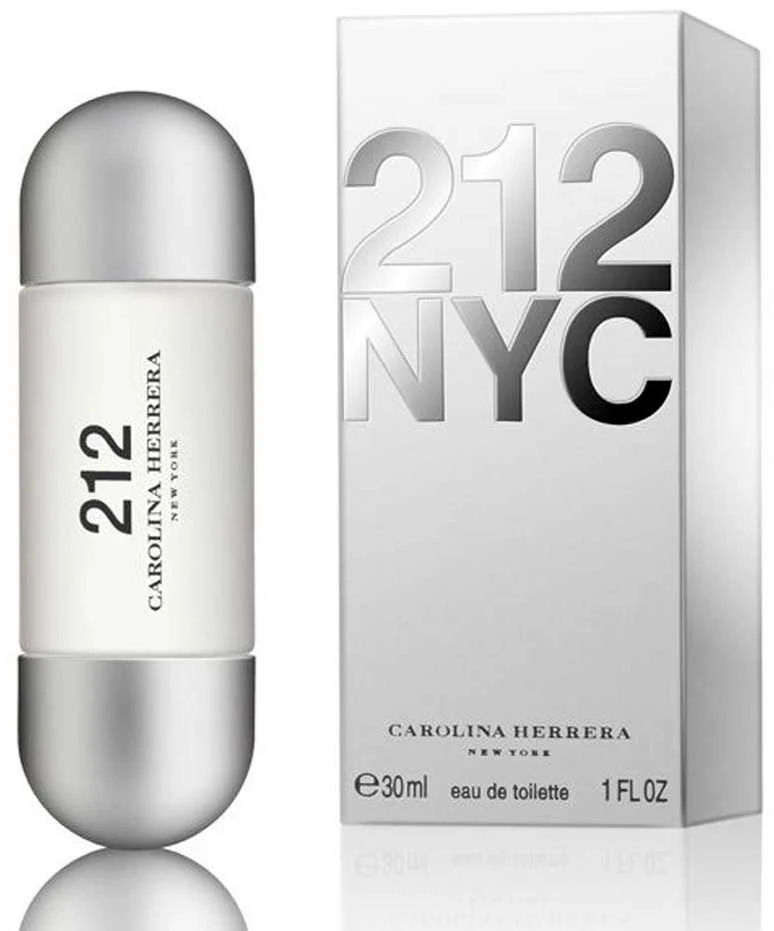 Kvepalai moterims Carolina Herrera 212 NYC EDT, 30 ml