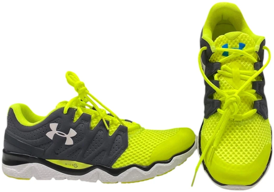 „Under Armour“, „Micro G Optimum“, sportiniai bateliai, pilkos/neoninės spalvos, vyrams