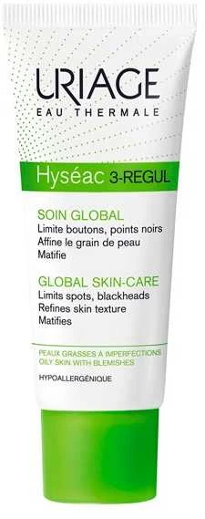 Uriage Hyseac 3-Regul Global Skin-Care veido kremas 40ml