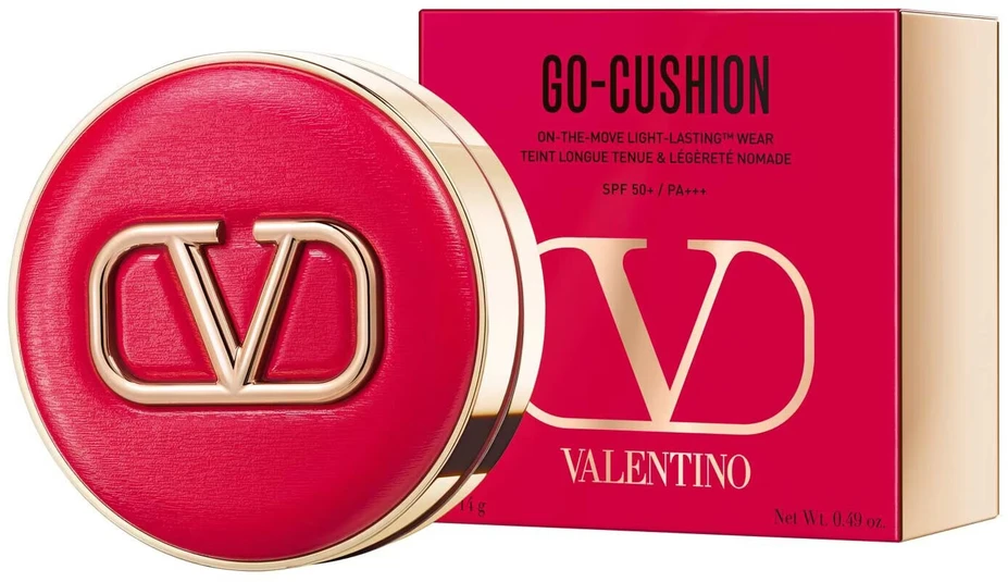 Valentino Go Cushion Compact Foundation LN3 SPF 50 Papildomas, 14 g