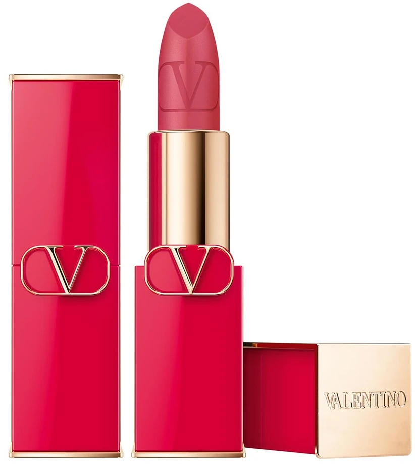 Valentino Rosso Matte Kreminis Lipstick 102R Papildomas 3.5 g