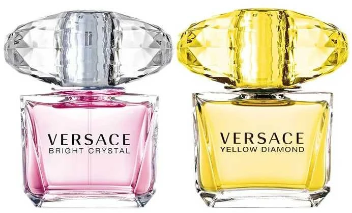 Kvepalų rinkinys moterims Versace Bright Crystal EDT, 30ml + Versace Yellow Diamond EDT, 30ml