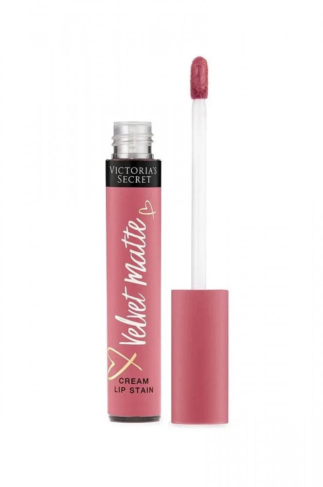 Victoria Secrets Victoria's Secrets Victoria's Secret Velvet Matte Kreminis Lip Stain skysti lūpų dažai „Perfection“, 3 ml