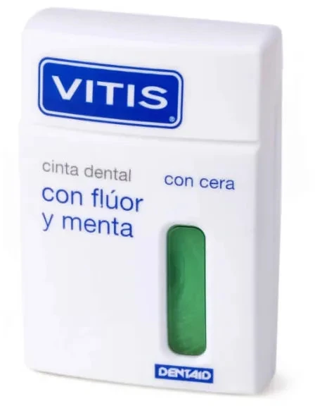Vitis dantų juosta su fluoru ir mėtomis 50m