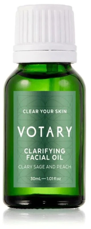 Votary, Votary, Clary Sage, Gaivinantis, Oil, For Face, 30 ml