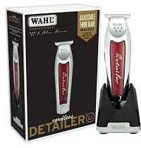 Profesionali belaidė plaukų kantavimo mašinėlė-trimeris WAHL PRO Cordless Detailer Wide 5 Star Line 08171-016, platus peiliukas