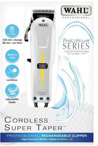Activeshop Profesionali belaidė plaukų kirpimo mašinėlė WAHL PRO Cordless Super Taper 4219-0470, 5000 sūkių/min.