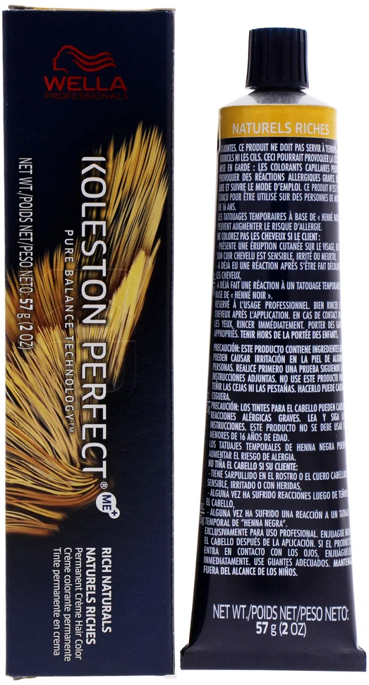 Wella Professionals Koleston Perfect Me+ ilgalaikiai plaukų dažai 5/2 matiniai šviesiai kaštoniniai, 60 ml