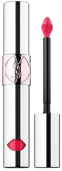 Yves Saint Laurent Volupte Liquid Colour Balm Lasting Care Lūpų balzamas 8 Excite Me Rožinė, 6 ml