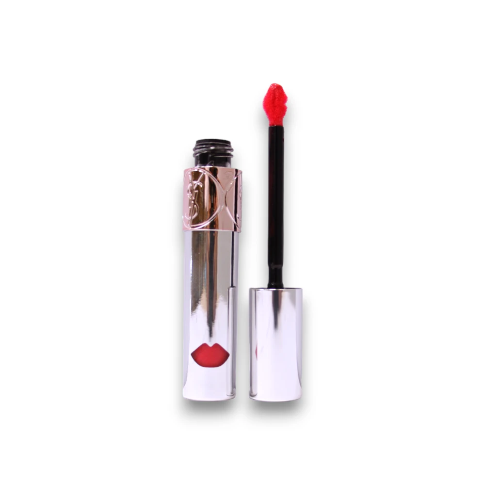 Yves Saint Laurent Volupte Liquid Colour Balm Lasting Care Lūpų balzamas 8 Excite Me Rožinė, 6 ml