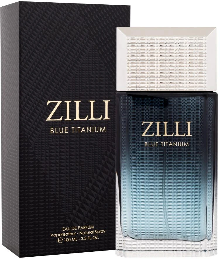 Zilli Mėlyna Titanium EDP parfumuotas vanduo vyrams, 100 ml