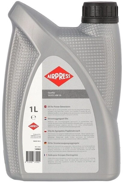 Airpress Alyva generatoriams 1L 10W30