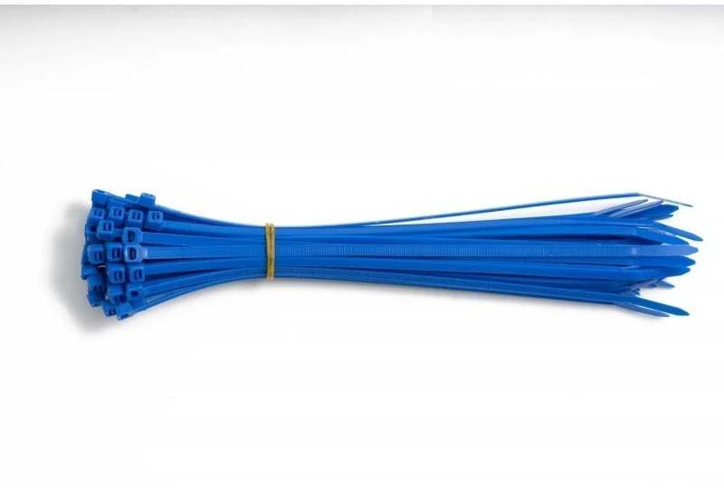 Asta Dirželiai užtraukiami tvirtinimo 5x250mm 50vnt mėlyni