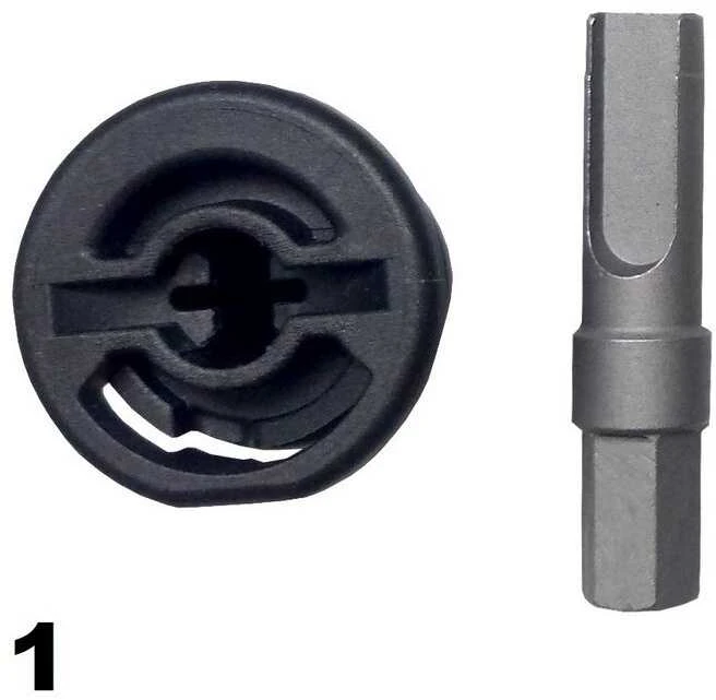 Force Alyvos plastikinių kamščių raktų rinkinys 4 dalių