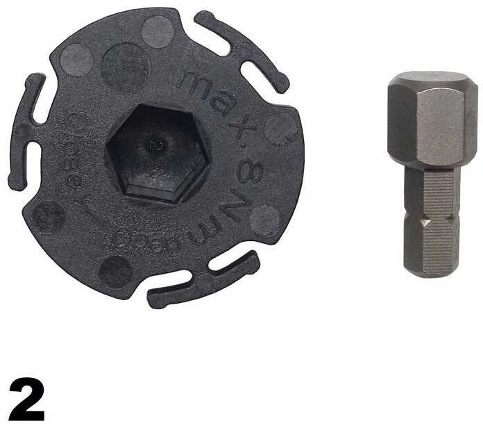 Force Alyvos plastikinių kamščių raktų rinkinys 4 dalių