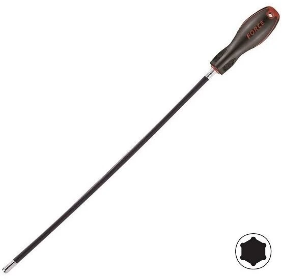 Force Atsuktuvas lankstus su galvute 7mmx500mm