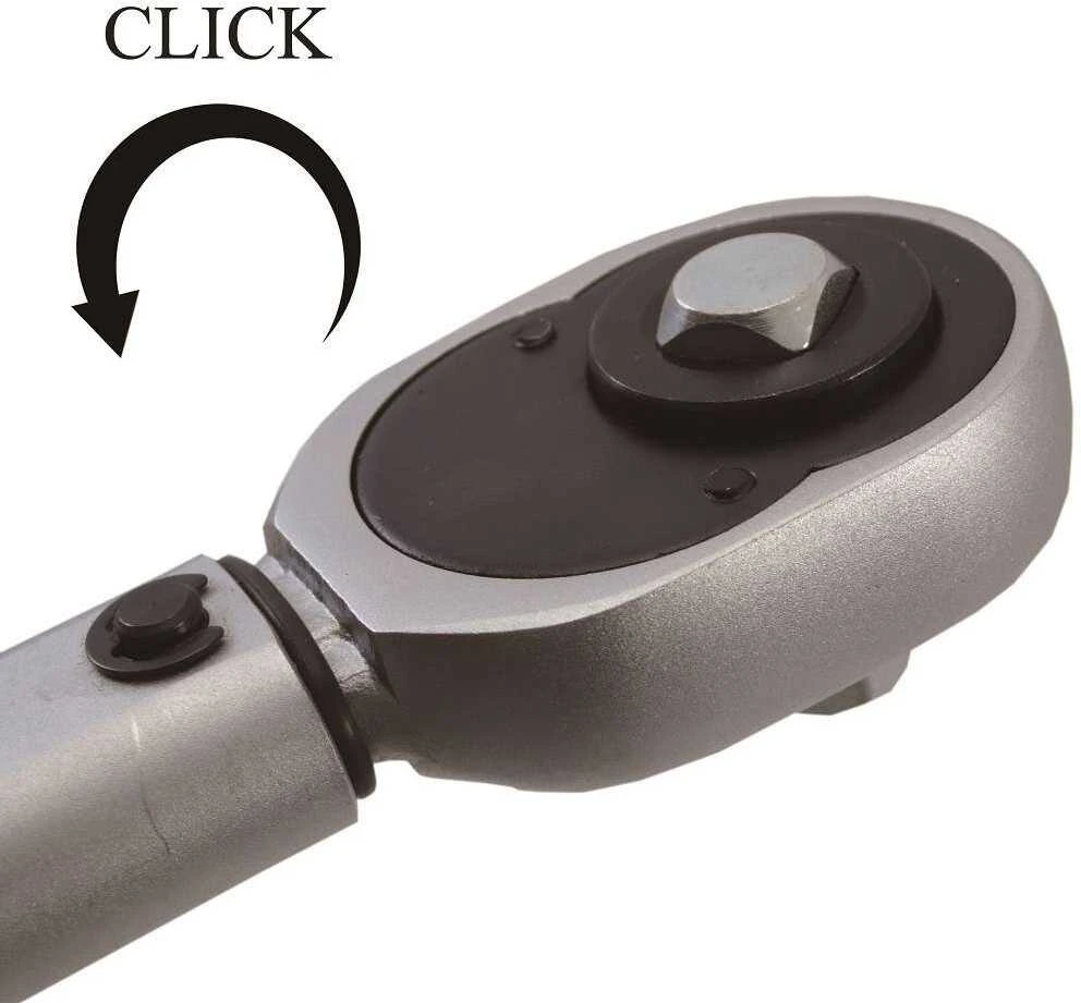 Force Dinamometrinis raktas dvipusis 1/2" 40-210Nm