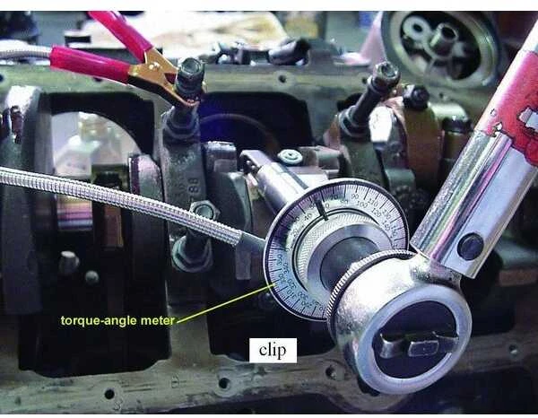 Force Dinamometrinis raktas laipsninis 3/4" lankstus su gnybtu