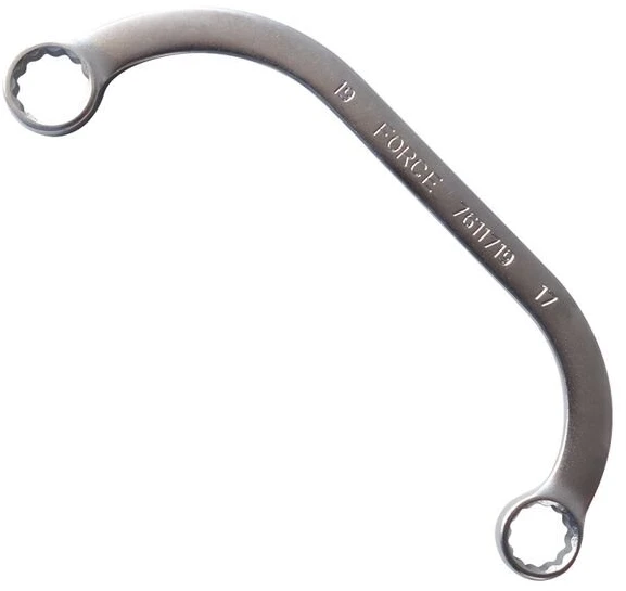 Force Raktas kilpinis lenktas C-tipo 10x12mm
