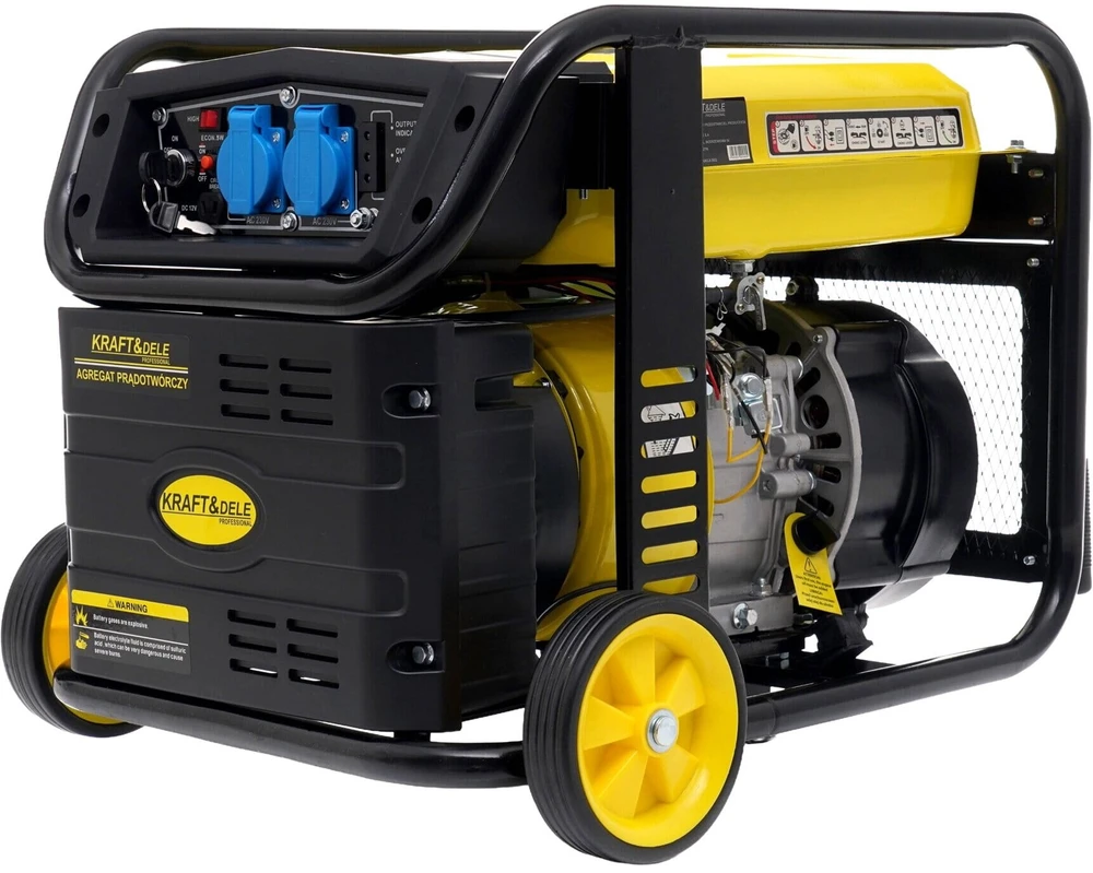Kraftdele Benzininis elektros generatorius inverterinis 4.8kW 230V 50Hz