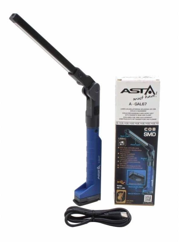 Lempa darbo COB LED 200lm 650mAh ASTA