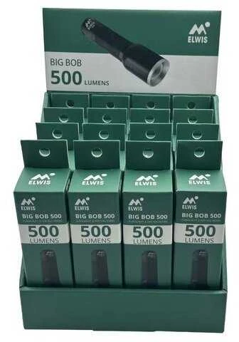 Elwis Lighting Prožektorius 10W LED 500lm 3xAAA ELWIS BIG BOB 500