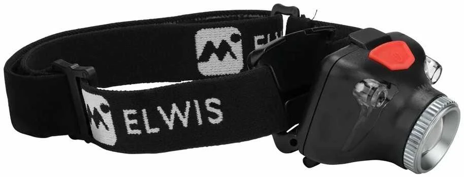 ELWIS Prožektorius ant galvos 6W LED HL2X 3xAAA