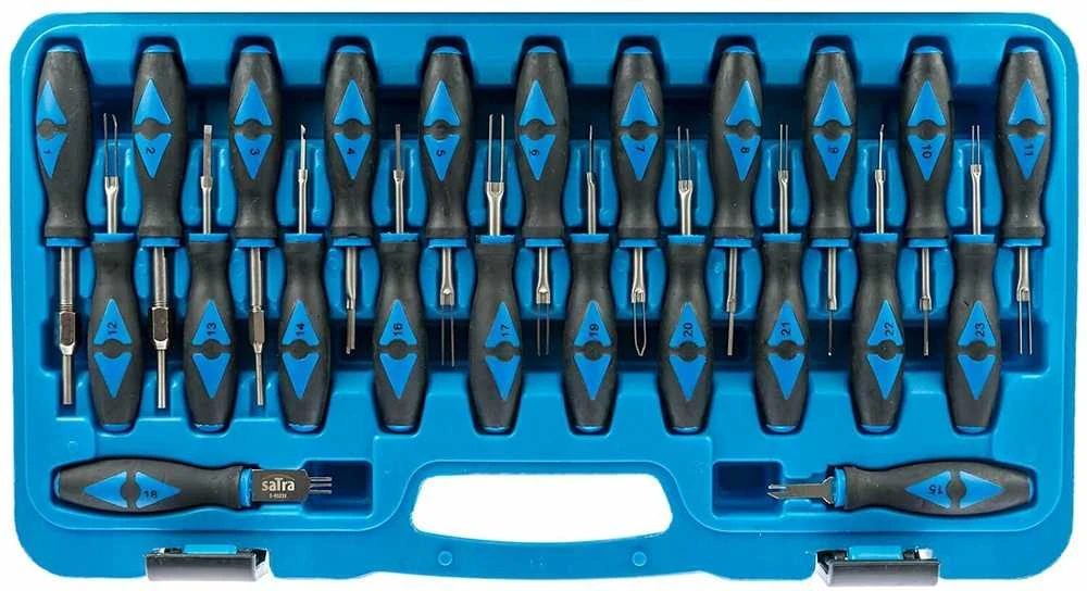 Satra Laidų elektrinių jungčių ardymo rinkinys 23 dalių