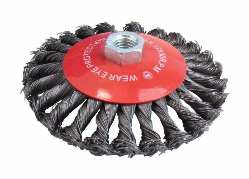 Satra Šepetys vielinis lėkštės tipo su sriegiu 125mm