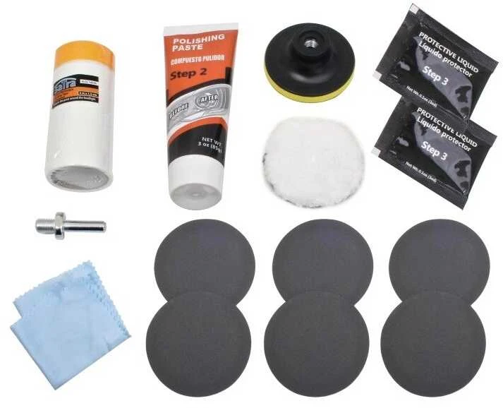 Turtle Wax Satra Žibintų poliravimo rinkinys 14 dalių