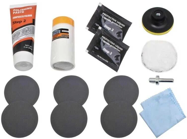 Turtle Wax Satra Žibintų poliravimo rinkinys 14 dalių