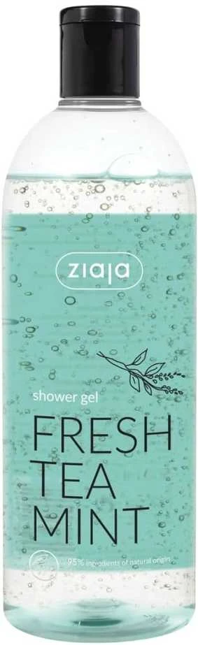Ziaja Dušo želė gaivinamoji Fresh Tea Mint, 500 ml.