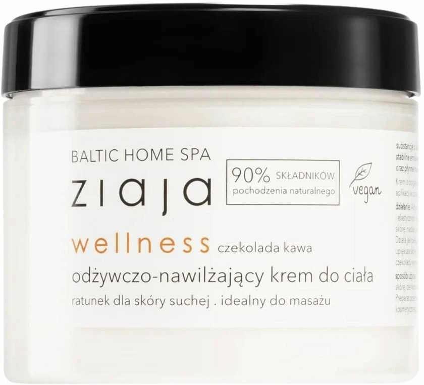 "Ziaja Baltic Home Spa Wellness" maitinamasis kūno kremas "Kava ir šokoladas" 300ml