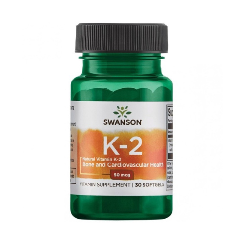 SWANSON Vitaminas K2 (30 kaps.)