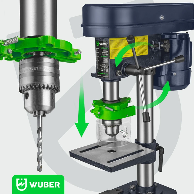 Gręžimo staklės WUBER WR-DP-1600