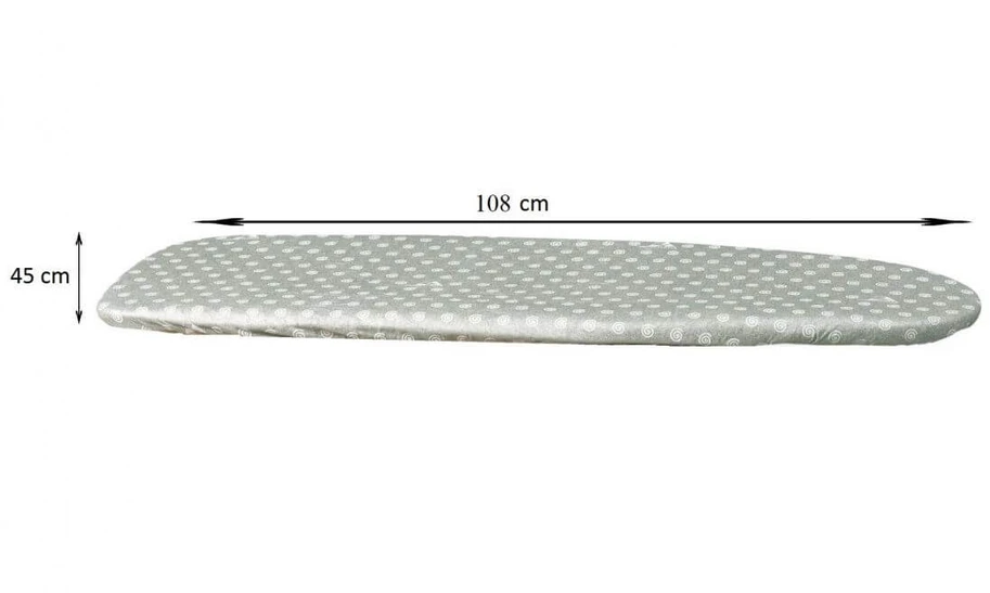ARREDAMENTI FODERA Lyginimo lentos užvalkalas - 135 x 45 cm, Žalia