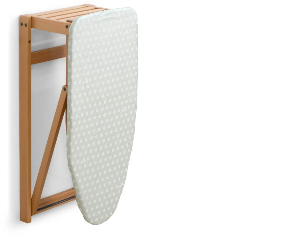 Arredamenti Italia ARREDAMENTI STIROJOLLY Sieninė lyginimo lenta - 108 x 40 cm, ruda