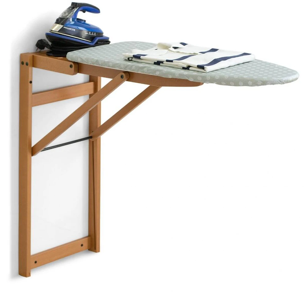 Arredamenti Italia ARREDAMENTI STIROJOLLY Sieninė lyginimo lenta - 108 x 40 cm, ruda