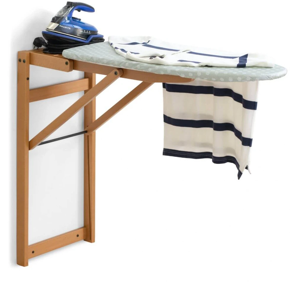 Arredamenti Italia ARREDAMENTI STIROJOLLY Sieninė lyginimo lenta - 108 x 40 cm, ruda