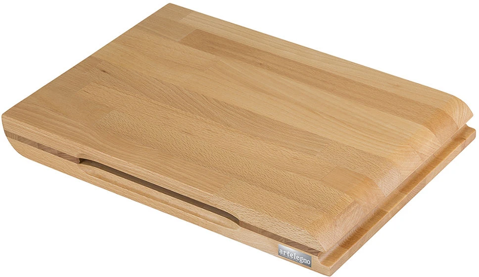 Dvipusė pjaustymo lenta iš buko medienos, artelegno torino - 40 cm