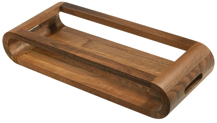 AEO dvipusis riešutmedžio padėklas Artelegno VASD – 37 cm