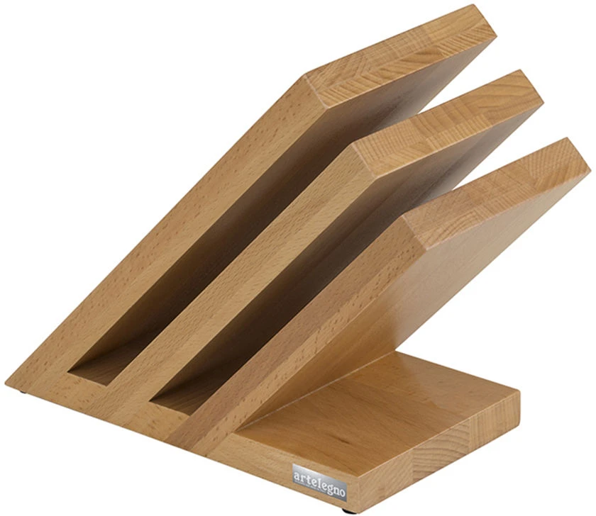3 dalių magnetinis blokas pagamintas iš buko medienos, artelegno venezia