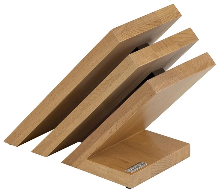 3 dalių magnetinis blokas pagamintas iš buko medienos, artelegno venezia