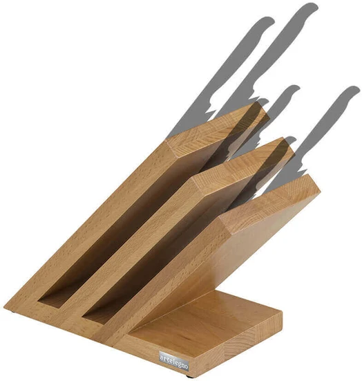 3 dalių magnetinis blokas pagamintas iš buko medienos, artelegno venezia