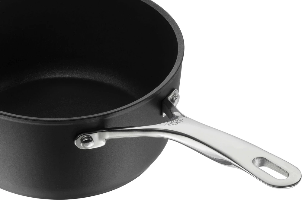 Puodas - BALLARINI Alba Titanium 1,4 L Apvalus Juodas