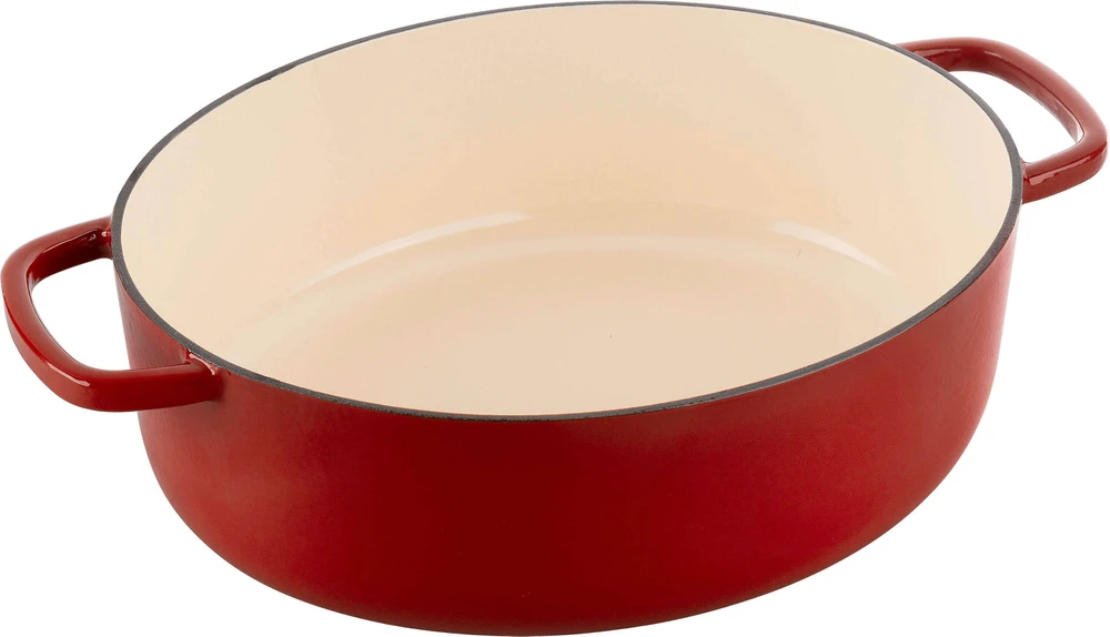 Ketaus puodas BALLARINI BELLAMONTE, 4.5 L, raudonos spalvos