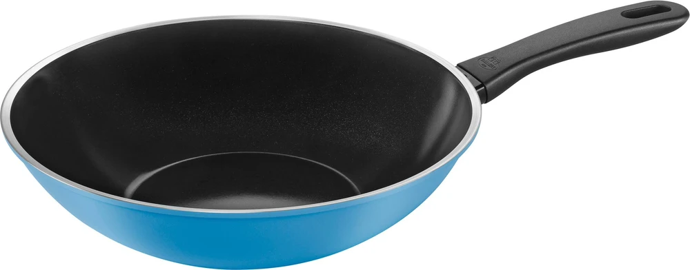 Ballarini Caprera Wok 28 cm mėlynas